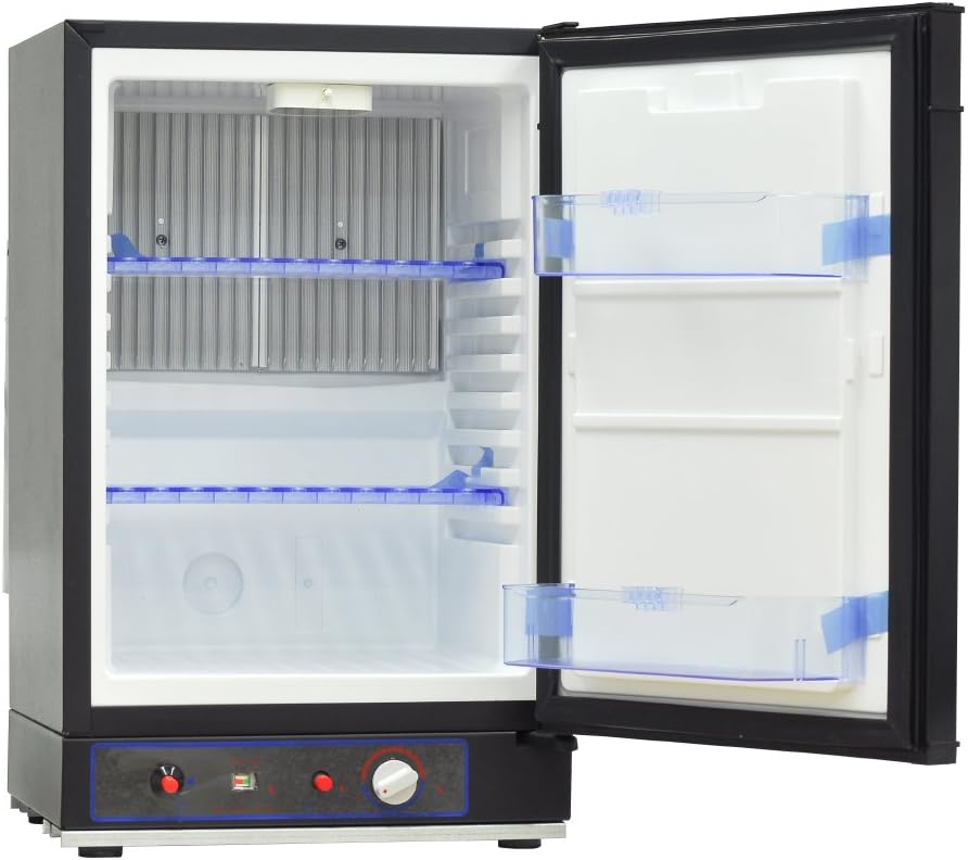 Black 1.4 Cu.Ft 3 Way Propane Refrigerator M5087