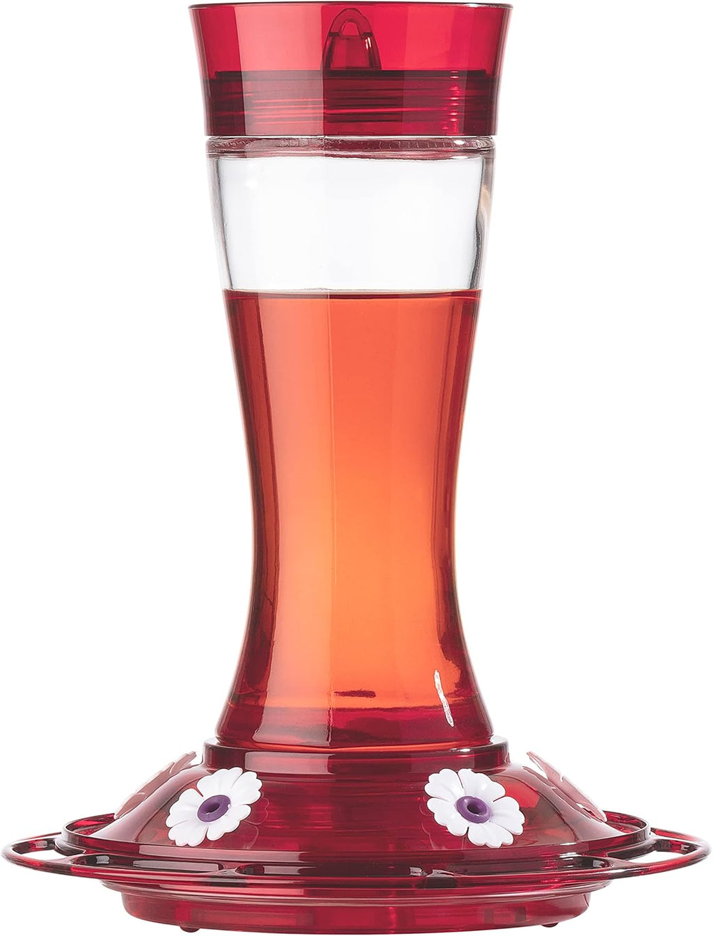 Glass Hummingbird Feeder, 5 Feeding Stations, 20 Ounces D5306