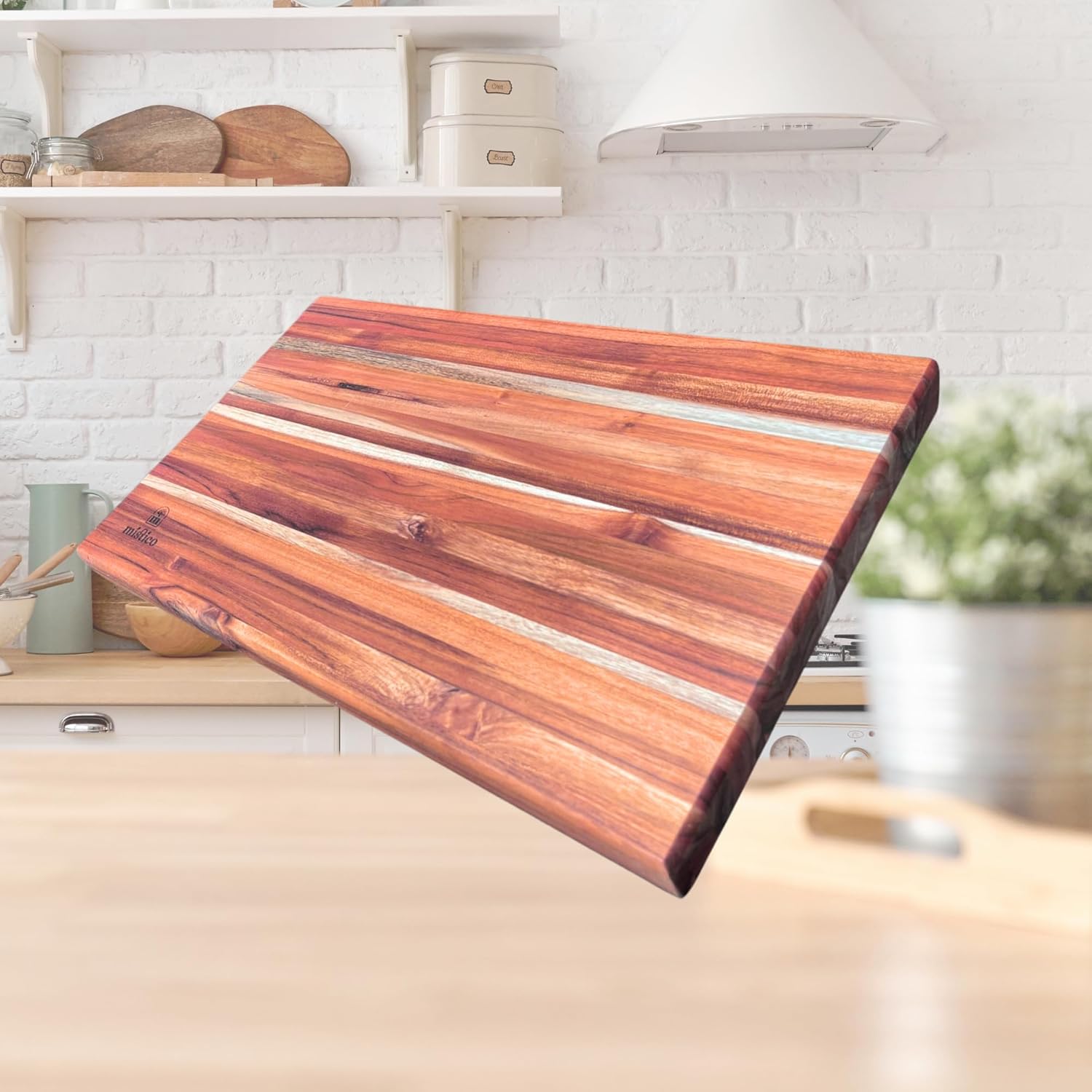 Teak Cutting Board with Juice Groove A59140