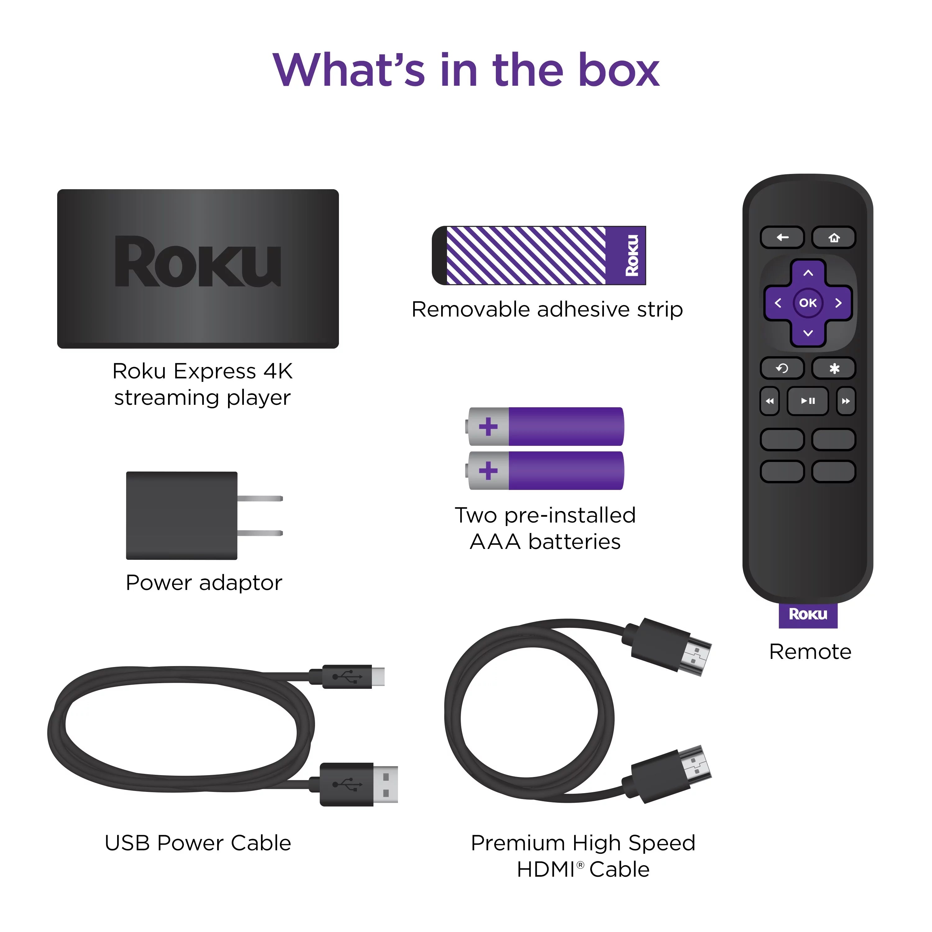 4K Streaming Player with Standard Remote M4998