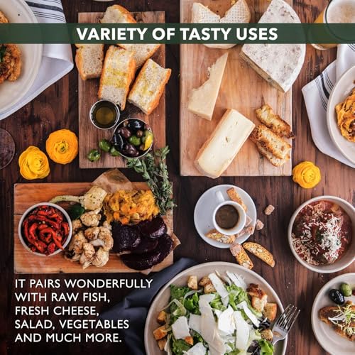 Extra Virgin Olive Oil - Unfiltered, Cold Extracted - 33.8 fl oz - Pack of 1 M798076