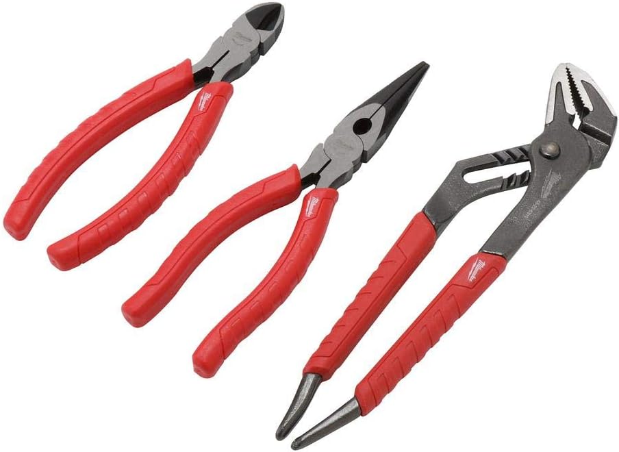 3pk Alloy Stl Pliers Set U348