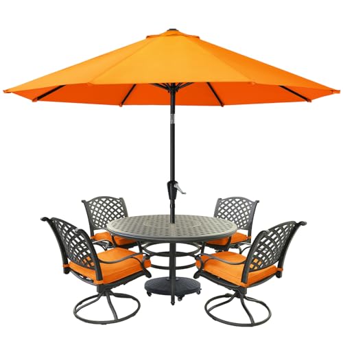 9FT Light Gray Patio Umbrella H528