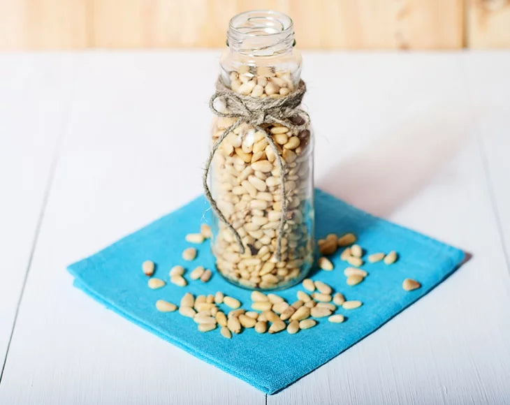 Pine Nuts, 1 Pound — Kosher, Vegan, Raw R680058