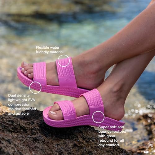 Women's Platform Slide, Water Friendly T3857