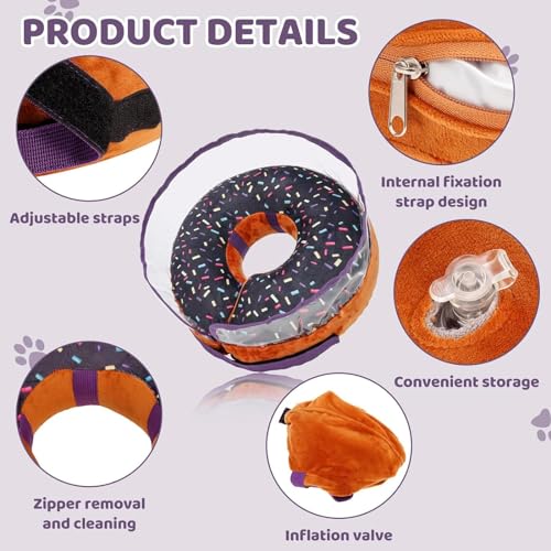 Inflatable Donut Collar for Dogs L51563