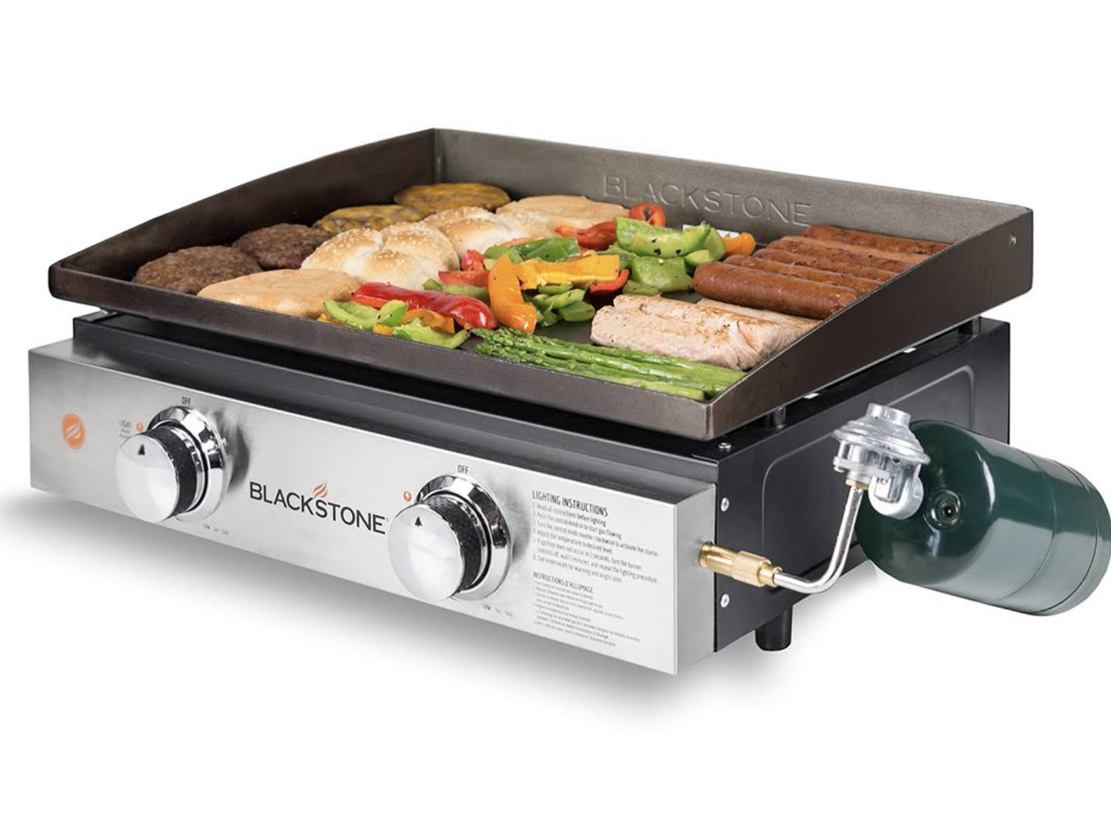 22x22 2-Burner Tabletop Griddle with Cover E991