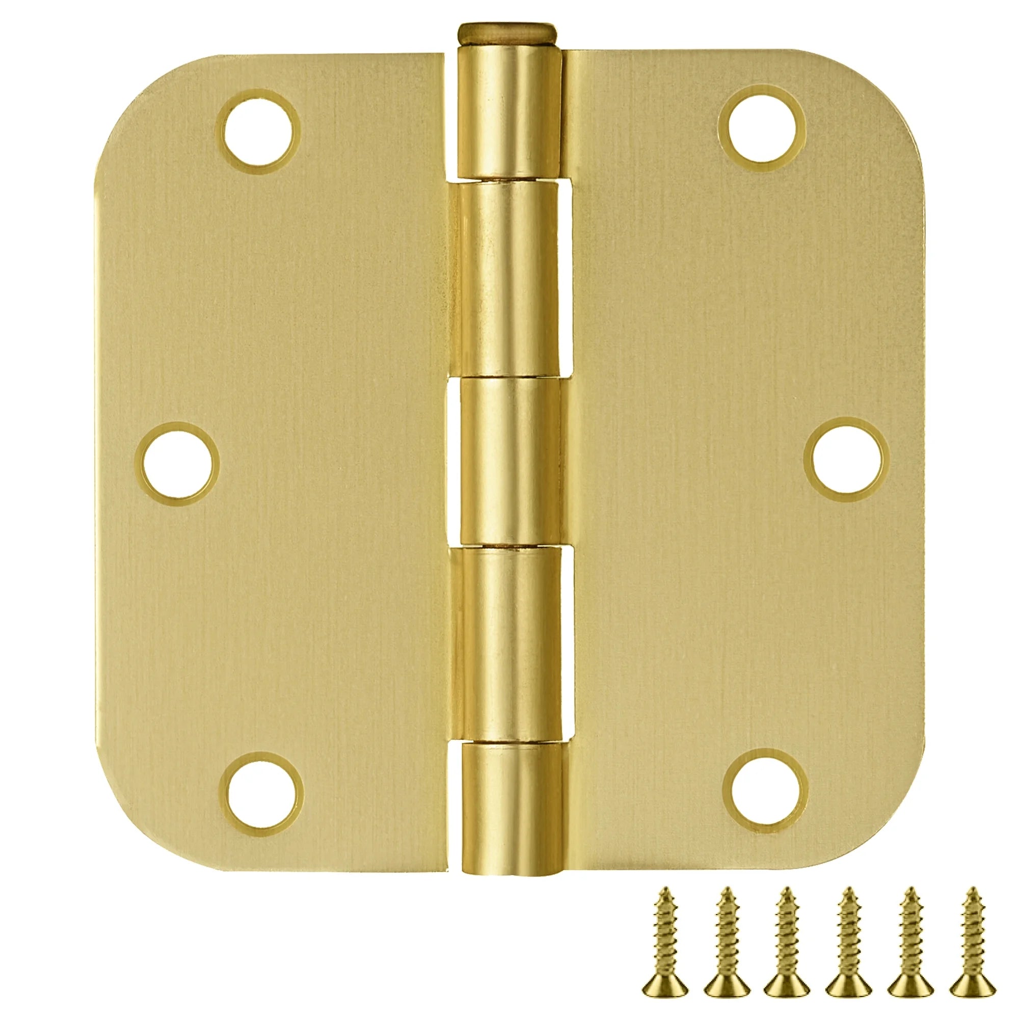 12-Pack 3.5-inch x 3.5-inch Steel Door Hinge E9737