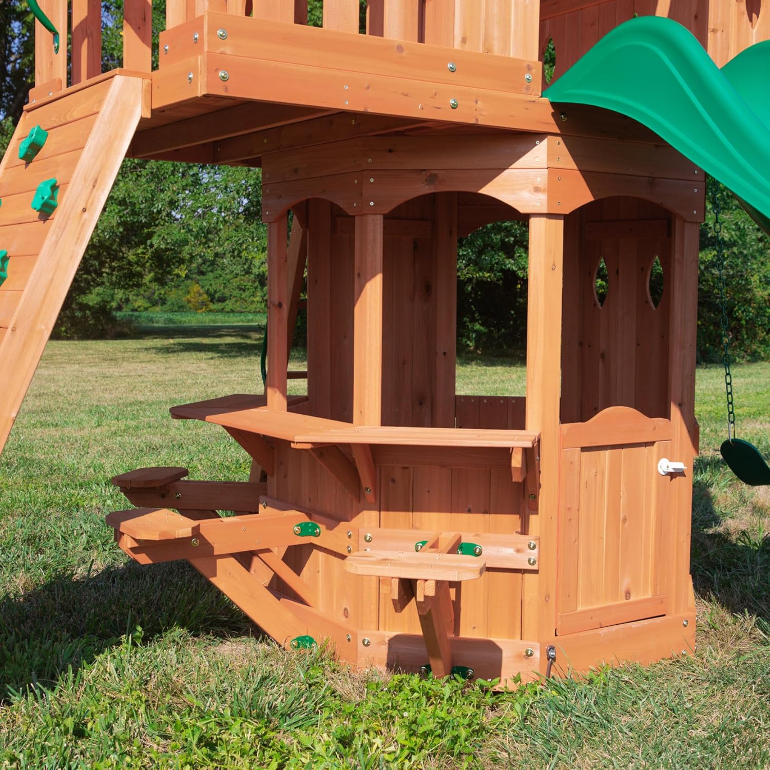 Cedar Wood Playset Swing Set G363306
