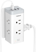 Multi Plug Outlet Extender with USB, 6 Electrical Outlet R3155