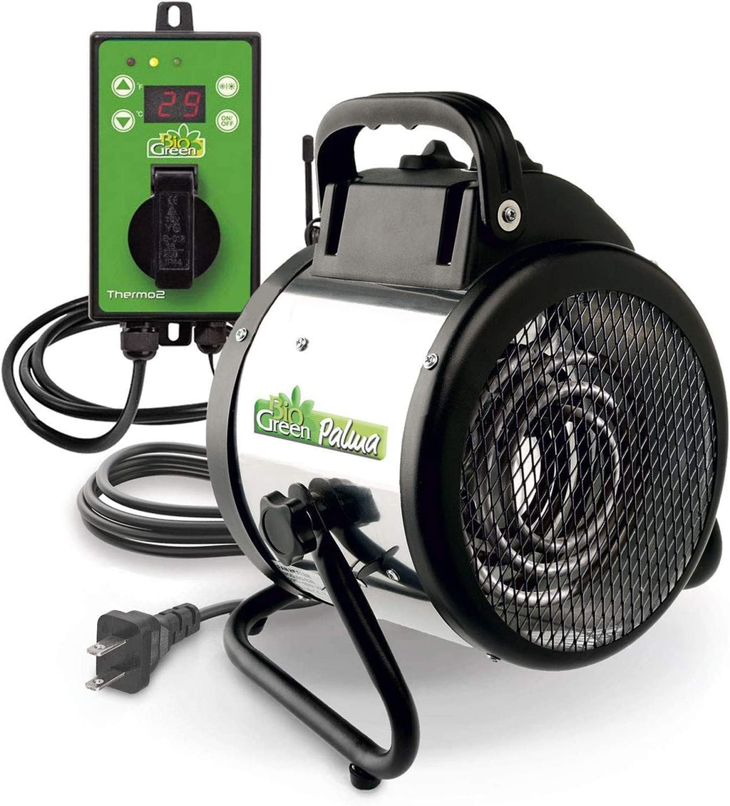 Greenhouse Heater with Thermostat - 11”x 8”x12.5" - 110v Heater J805183