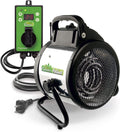 Greenhouse Heater with Thermostat - 11”x 8”x12.5" - 110v Heater J805183