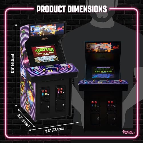 Quarter Arcades Mini Arcade - 1/4 Scale Wooden Replica M261