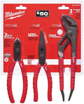 3pk Alloy Stl Pliers Set U348