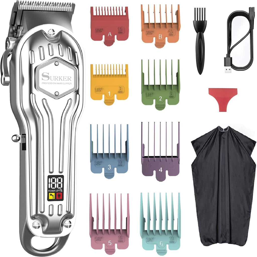 Mens Hair Clippers Cord Cordless Hair Trimmer Professional Haircut Kit R2093