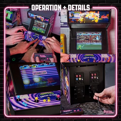 Quarter Arcades Mini Arcade - 1/4 Scale Wooden Replica M261