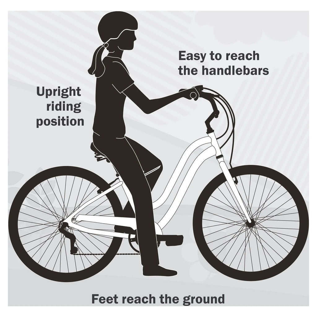 Charcoal 26 In. Single-Speed Cruiser Bike S756