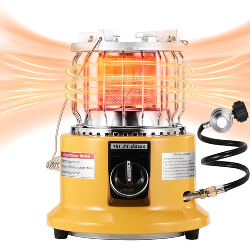 2 in 1 Propane Heater & Stove, 13000 BTU Portable Propane Heater with Handle P882545