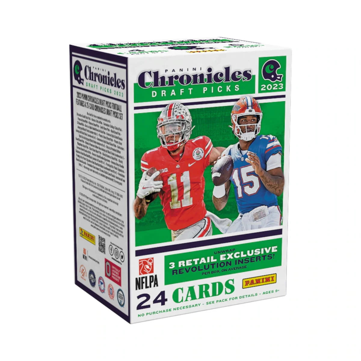 2023 Panini Chronicles Draft Picks NFL Football Trading Cards Blaster Box N34120