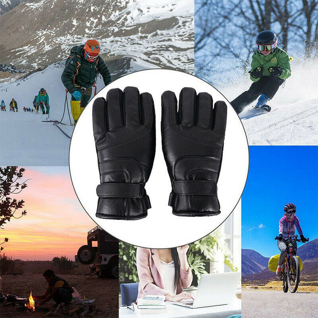 USB 3 Mode Heated Thermal Waterproof Touchscreen Gloves X33453