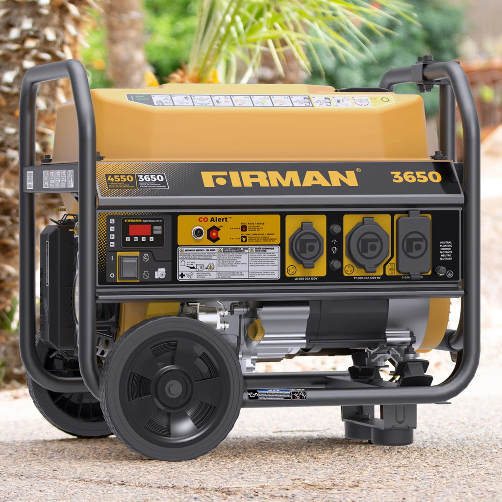 4550/3650 Watt Gas Portable Generator O976