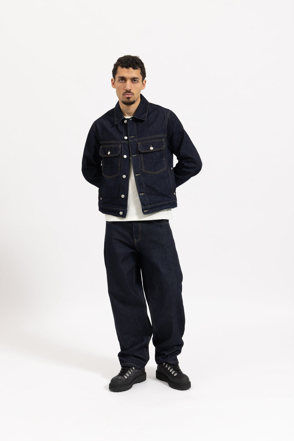 GA ORBIT DENIM JACKET - INDIGO