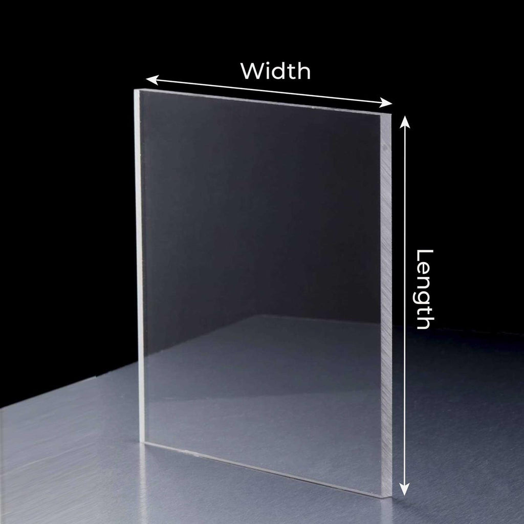Clear Acrylic Sheet with Protective Film H937466