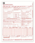 2500 sheets 8.5" x 11" Health Insurance Claim Form C197178
