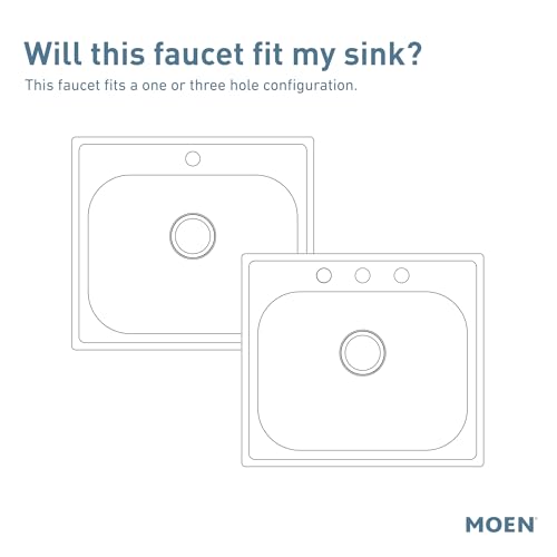 One-Handle Pulldown Kitchen Faucet, Spot Resist Stainless U887209