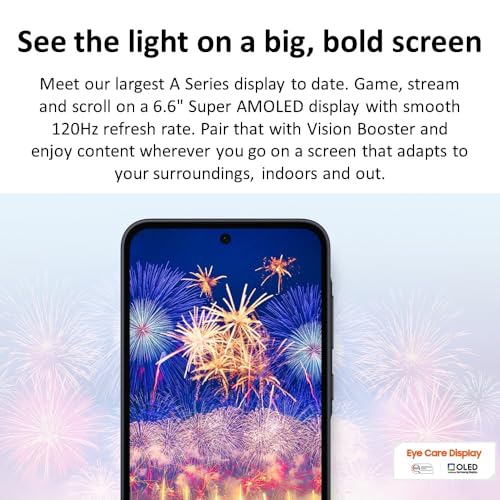 Galaxy A35 5G 128GB 6.6" 120Hz AMOLED 50MP Triple Camera Navy (Renewed) B463722