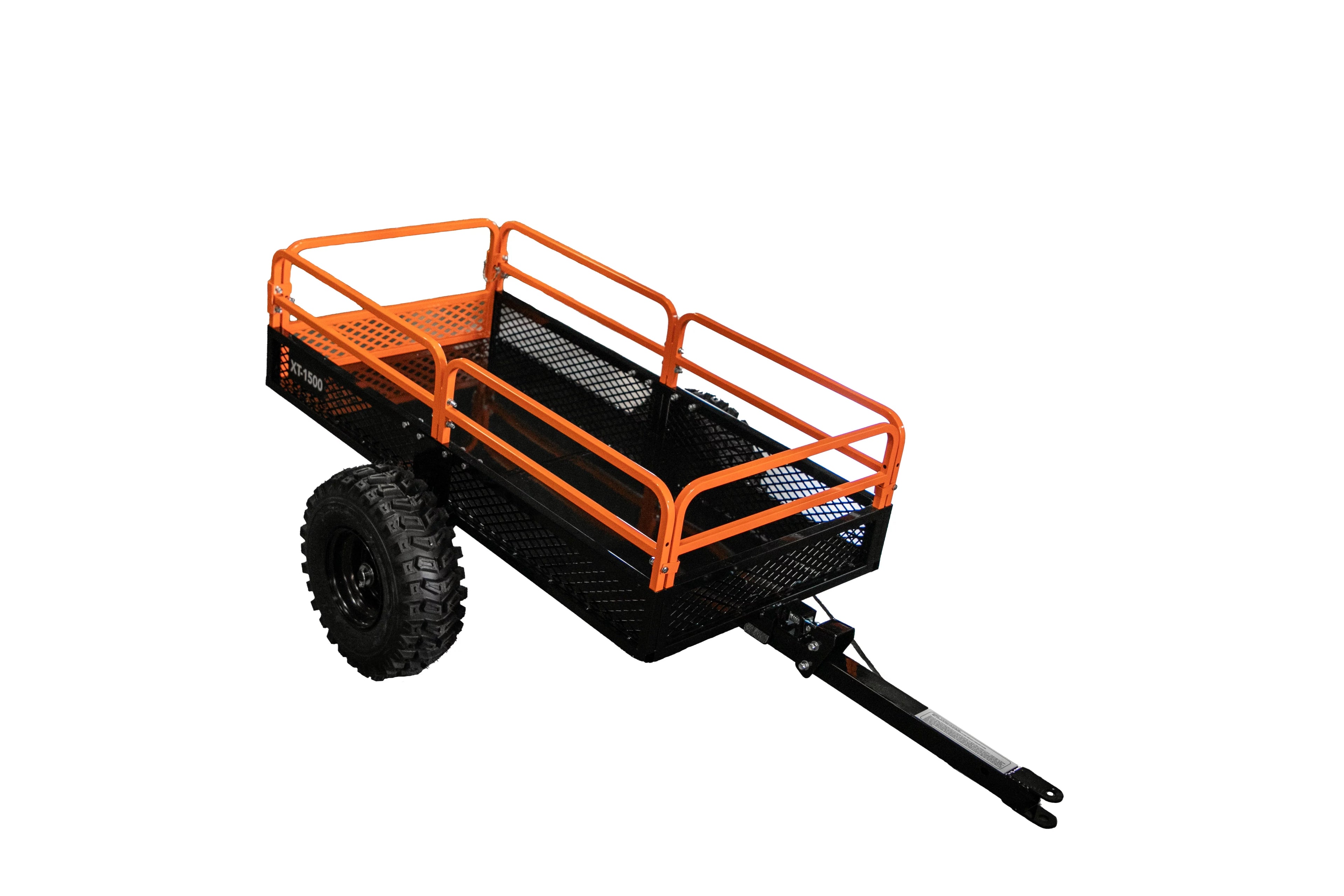 1500lb Capacity Tilt Bed Utility Cart Cargo Trailer Q273