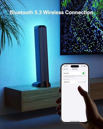 5.0ch Sound Bar with RGB Light, Bluetooth 5.3 E32368