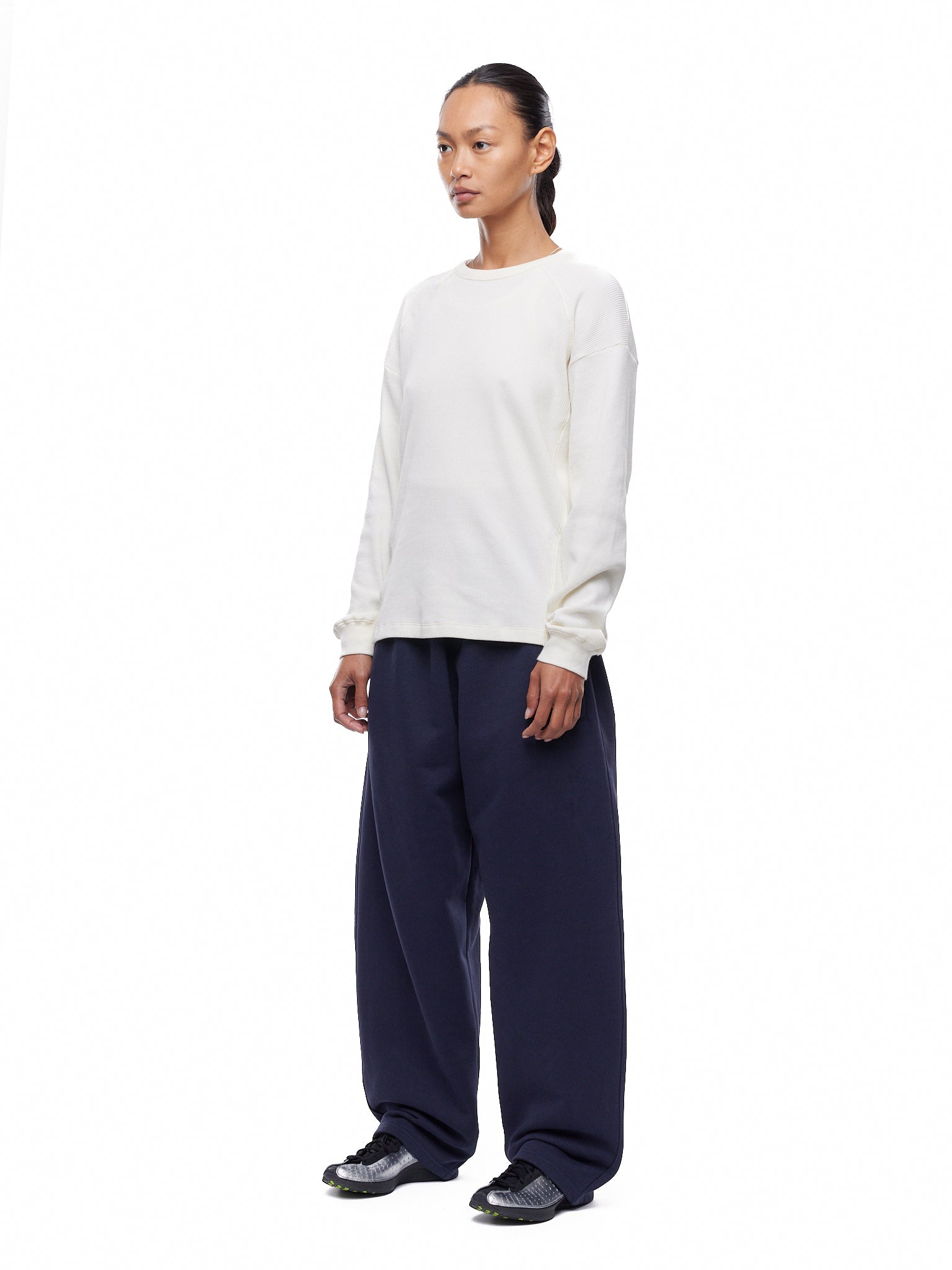 SIGNATURE UNCUFFED JOGGERS - NAVY