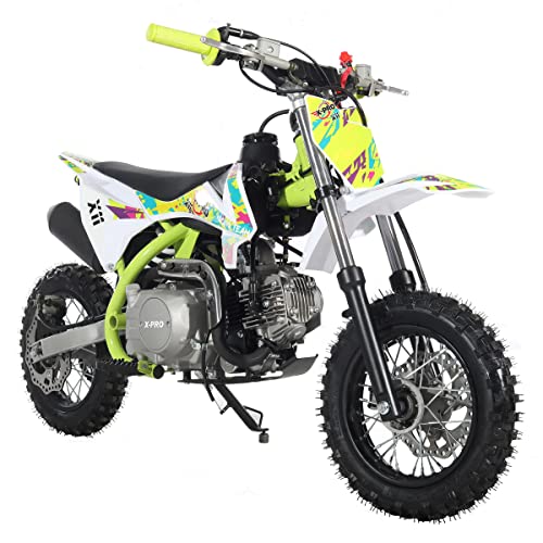 110cc Gas Dirt Bike with Automatic Transmission and 10"/10" Tires (Green) X139976