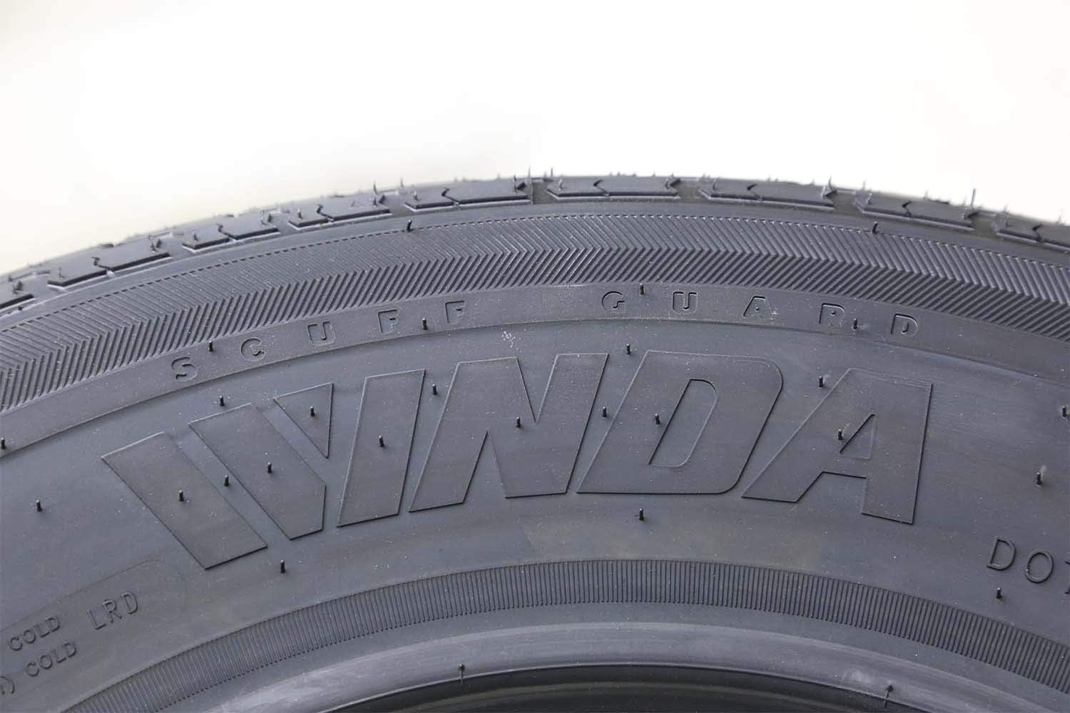 4 New Premium Trailer Tires ST 205 75R15 8-Ply Load Range D Steel Belted Radial H88278