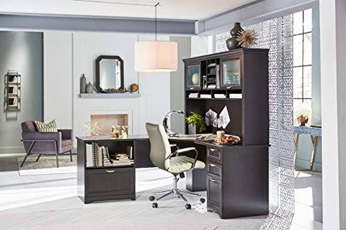 Espresso L-Shaped Desk L351251
