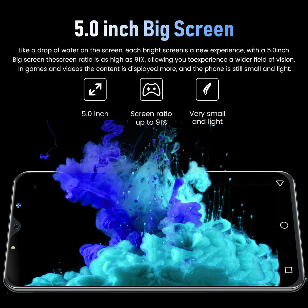 Unlocked Dual Sim Smartphone 5in 3800mAh U727468