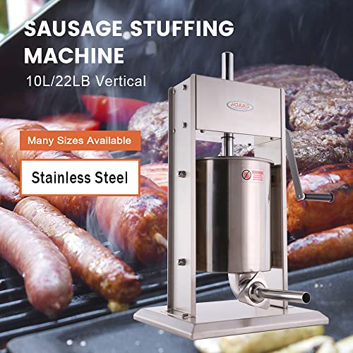 15L Sausage Stuffer with 4 Stuffing Tubes L5850