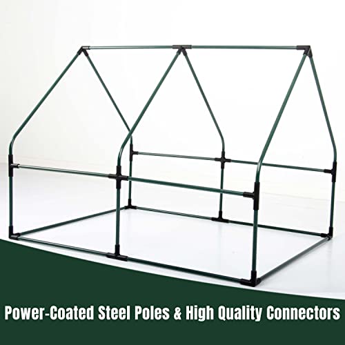 Portable Greenhouse with PVC Cover E27998
