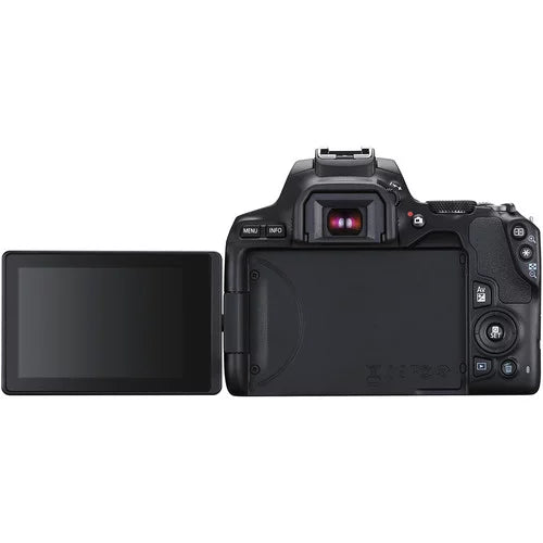 Black DSLR Camera with 18-55mm Lens H272637