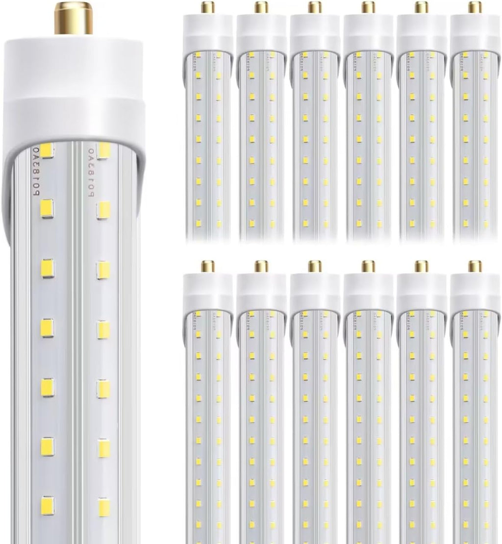 8ft 72W 6000K 10000lm T8 T10 T12 FA8 LED Bulbs (Pack of 12) W859