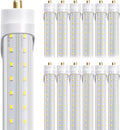 8ft 72W 6000K 10000lm T8 T10 T12 FA8 LED Bulbs (Pack of 12) W859