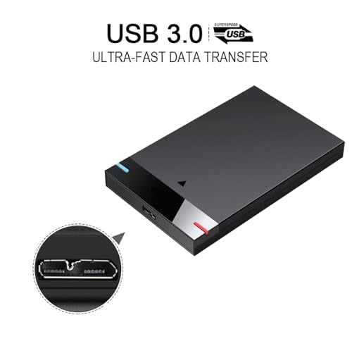 2.5'' 1TB Ultra Slim Portable External Hard Drive U5109