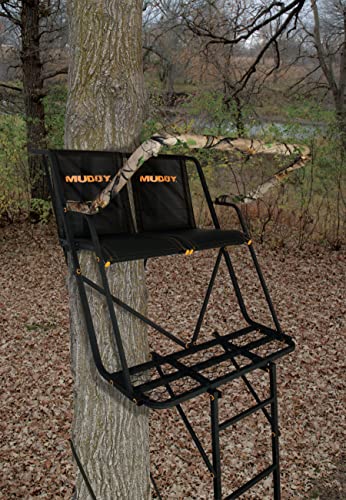 Black 2-Man Ladderstand D551