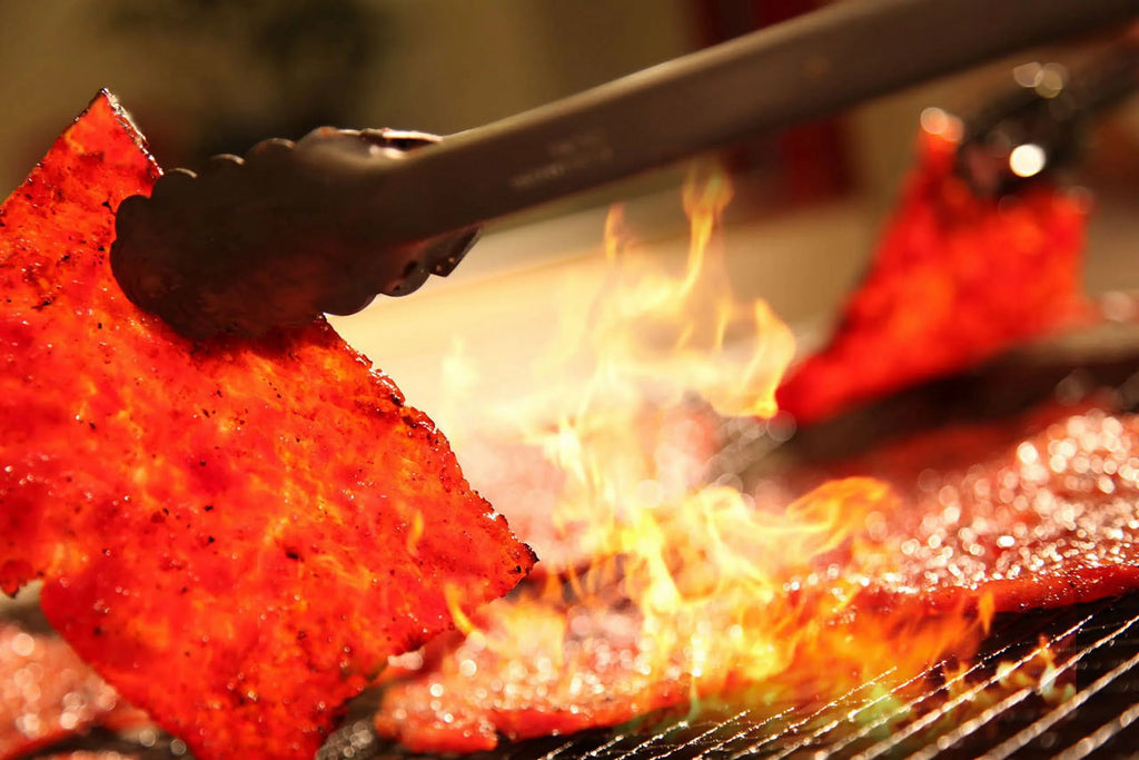 Fire-Grilled Pork Jerky Spicy Flavor 8 oz J7274