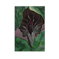 Red Flowers Canvas Poster 12x18inch Z475