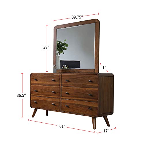 Dark Walnut Eastern King Bed 4-Piece Set X549009