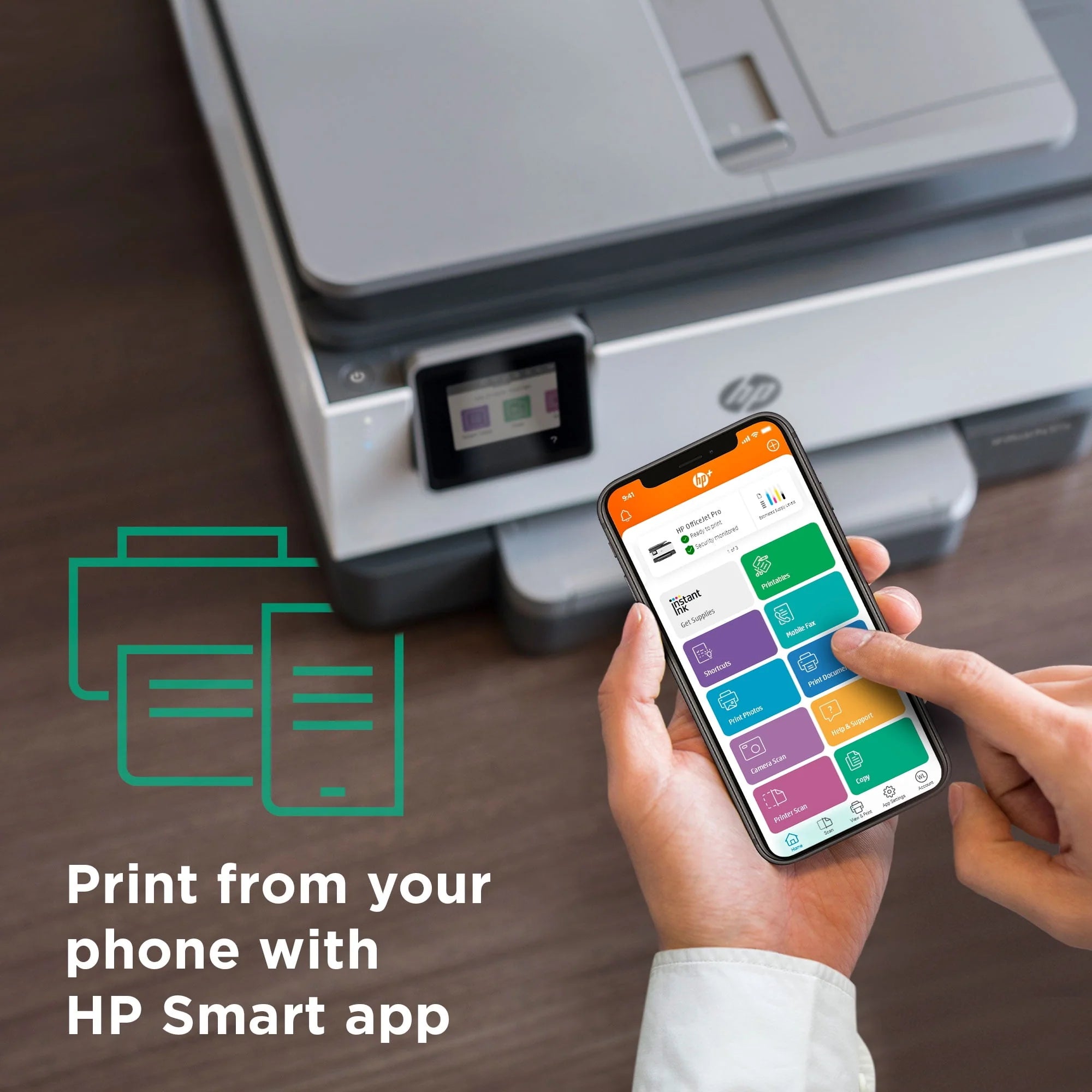 Wireless Color Inkjet Printer B812