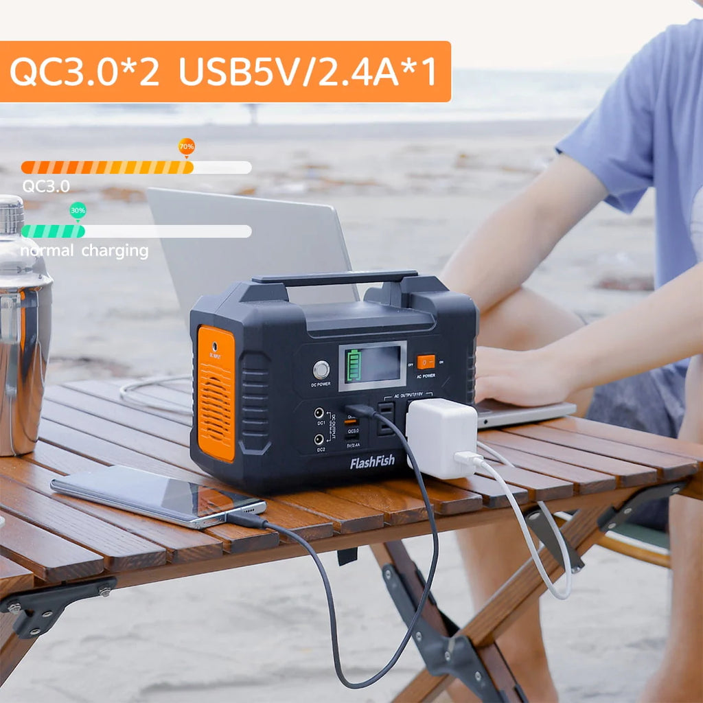 200W Portable Power Station 40800mAh Solar Generator O15735