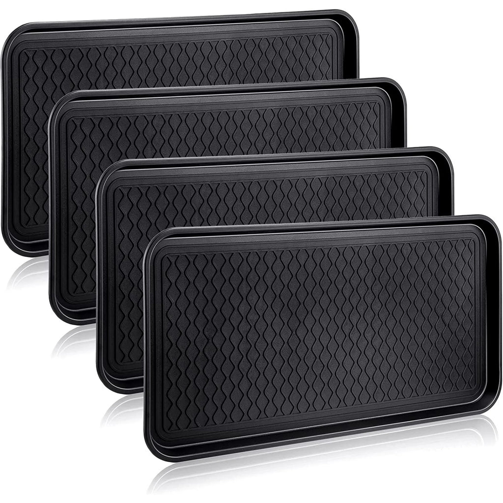 Black 24 x 16 x 1.2 Inch Waterproof Boot Tray B3990